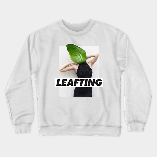 Face Leafting #3 Crewneck Sweatshirt by ILoveWastingTime